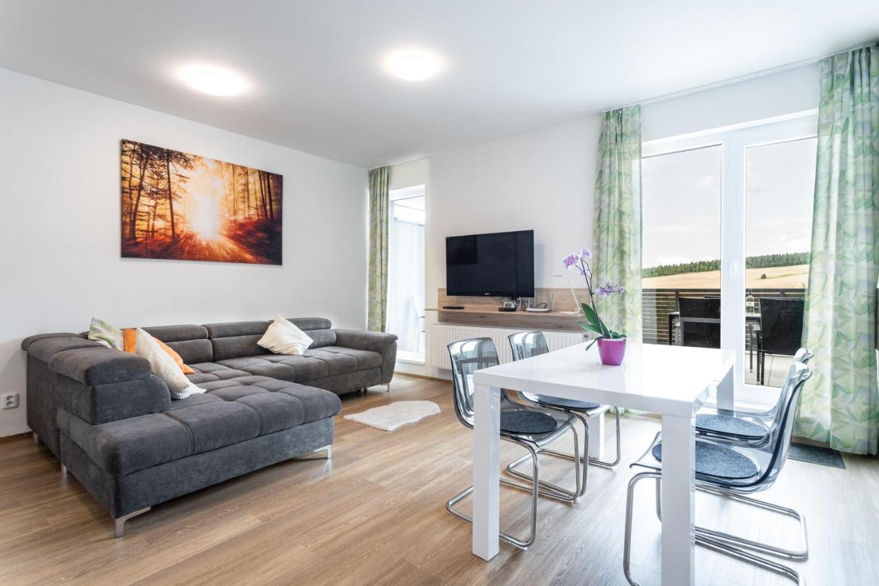 Mountain Apartments Klinovec Hexagon Loučná pod Klínovcem 外观 照片